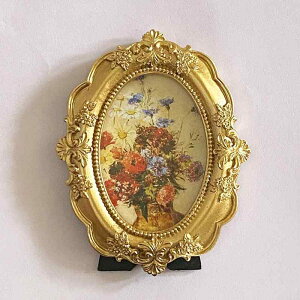 フォトフレーム キッズ ベビー 子供用 レジン製 かわいい おしゃれ 卓上 楕円形 デスク 置物 プレゼント ギフト リビング 玄関 フレンチスタイル