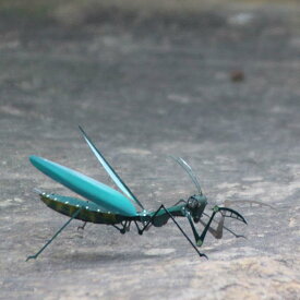 立体パズル 大人向け DIY 組立キット 接着剤不要 精密 リアル ロボット 昆虫 カマキリ ステンレス製 鉄製 3D 金属模型 コレクション ホビー 脳トレ