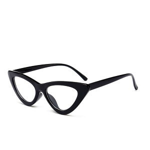 メガネ レディース キャットアイ 度なし 伊達メガネ PC素材 軽量 フルリム 欧米スタイル トレンド おしゃれ ブラック ホワイト レッド