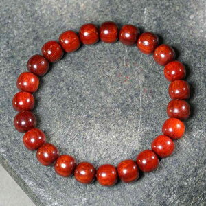 数珠 男女兼用 高油密 アフリカ紫檀 血檀 老型桶型ビーズ 精巧な作り 念珠 仏珠 ブレスレット 腕輪 コレクション 鑑賞品 エスニック 民族風