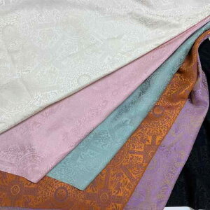 生地 中華風 ネオチャイナスタイル 宋代風 八達暈文様 ジャガード織 織り錦緞 高密度 レーヨン混紡 ドレス ワンピース シャツ ブラウス ベスト ハンドメイド用