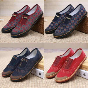 シューズ レディース スリッポン 疲れにくい ソフトソール 快適 軽量 キャンバス ゴム底 耐摩耗性 ラウンドトゥ 大人カジュアル 普段使い フラット 春夏秋