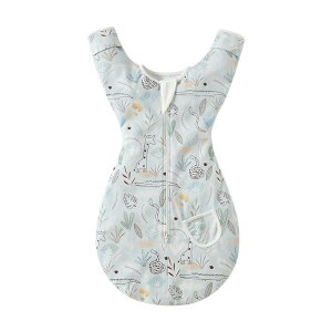 スワドル ベビー 新生児 防驚き防止 モロー反射対策 長袖 両手上げ 綿100% スワドル寝袋 薄手 軽量 オールシーズン かわいい キャラクター柄 0-9ヶ月対応