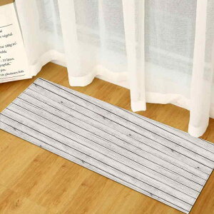 フロアマット 玄関マット ドアマット 古木柄 木目調 ポリエステル 洗濯機OK 丸洗い ウォッシャブル 長方形 モダン シンプル リビング 寝室 書斎