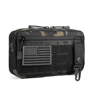 ウエストポーチ ユニセックス 男女兼用 防水 軽量 耐摩耗 スマホ 携帯 小型カメラ ツール 大容量 収納 サブバッグ アウトドア スポーツ 旅行 普段使い ミリタリー ヒップバッグ