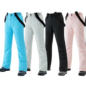 スキーパンツ 男女兼用 防水 防風 保温 厚手 中綿入り ビブパンツ サロペット 光沢生地 冬用 アウトドア スノーボード スキー ブラック ホワイト ダークグレー ブルー ピンク