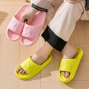 スリッパ レディース メンズ カップル 春夏用 室内履き ルームシューズ バススリッパ やわらか クッション 厚底 滑り止め EVA素材 通気性 耐摩耗性 ホテル 寮用 無地