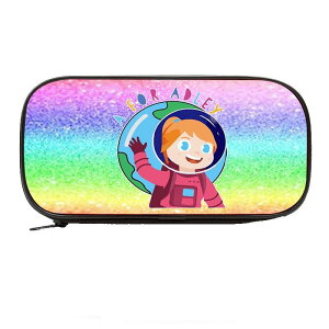 ペンケース キッズ 子供 男の子 女の子 デニム キャラクター ファスナー 筆箱 縦型 スクエア型 コインケース 小銭入れ おしゃれ かわいい プリント ユニセックス 幼稚園 保育園 小学生 文房
