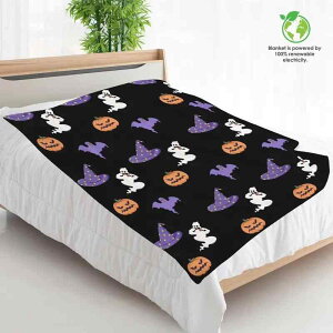ブランケット やわらか 快適 フランネル毛布 ハロウィン イベント かわいい ユニーク ゴースト 魔女の帽子 カボチャ柄 プリント ポリエステル 四季通用 ソファ ベッド インテリア装飾