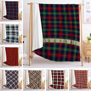 毛布 ブランケット 洗える 軽量 マイクロファイバー フランネル ふわふわ なめらか 肌触り 学院風 チェック柄 カートゥーン アニメ柄 大判 ひざ掛け マルチカバー ソファーカバー ベッドカ