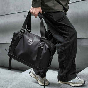 ボストンバッグ メンズ 大容量 機内持ち込み 短期旅行 出張 通勤 通学 レジャー 旅行鞄 手提げ 肩掛け 斜め掛け オックスフォード生地 撥水加工 通気性 軽量