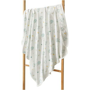 おくるみ ベビー 新生児 赤ちゃん 乳幼児 綿100% 薄手 軽量 吸湿性 通気性 オールシーズン スワドル ブランケット バスタオル 出産準備 退院時 かわいい アニマル柄