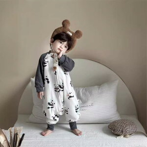 スリーパー ベビー キッズ 足つき 六重ガーゼ 竹繊維 コットン 長袖 寝冷え防止 吸湿性 速乾性 かわいい キャラクター柄 秋冬 子供用 パジャマ ルームウェア 幼児 1歳 2歳 3歳