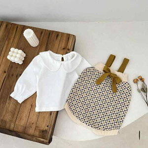 ロンパース 女の子 ベビー ニット サロペット風 春秋 コットン 赤ちゃん服 カバーオール つなぎ おしゃれ かわいい 韓国風 プリンセス 出産祝い ギフト 1歳 2歳 3歳