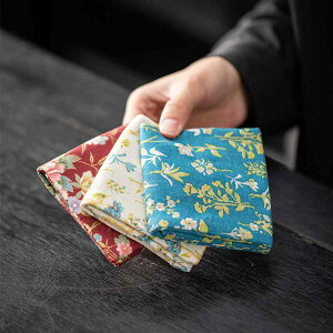 茶巾 純綿 コットン 吸水速乾 和風 おしゃれ 多色 33色展開 ふきん コースター 茶道具 来客用 ダイニング キッチン テーブルウェア