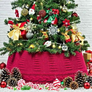 �N���X�}�X�c���[�X�J�[�g �j�b�g ���� �����J�o�[ �f�R���[�V���� ����t�� 72cm �|���G�X�e���� �N���X�}�X�p�[�e�B�[ �C�x���g���� ���b�h �z���C�g ���_�� �V���v��