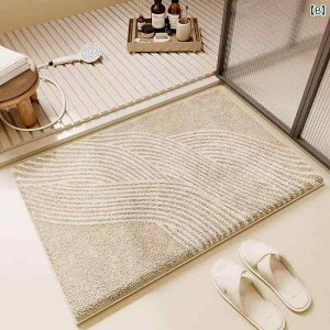 マット 吸水 滑り止め 和風 ポリエステル フランネル調 玄関マット バスマット 寝室 ベッドサイドラグ 防汚 耐久性 肌触り快適