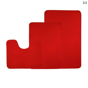 バスマット トイレマット 吸水速乾 滑り止め付き 3点セット シンプル モダン 無地 ポリエステル ふわふわ 快適 洗濯機対応 丸洗いOK おしゃれ ラグ 足元マット インテリア