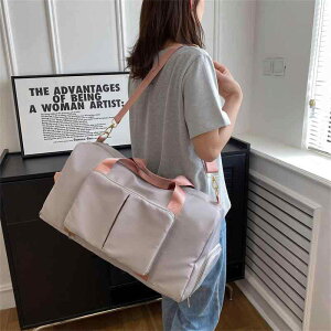 ボストンバッグ メンズ レディース 大容量 折りたたみ 乾湿分離 シューズ収納 旅行 ジム 出張 スポーツ トラベル キャリーオン 機内持ち込み 修学旅行 マザーズバッグ 軽量 撥水