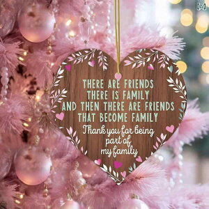 オーナメント 木製 黄楊木製 ハート型 おしゃれ モダン シンプル 吊り下げ 壁掛け インテリア雑貨 デコレーション プレート サイン ウォールデコ(x2)