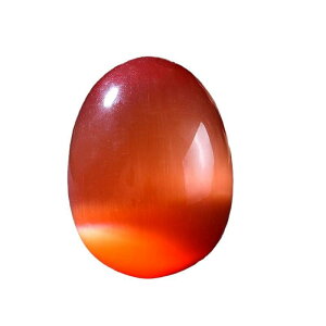 置物 キャッツアイ 卵型 原石風 レジン製 握り石 手のひらサイズ ストレス解消 癒し カラフル モダン シンプル リビング 卓上 玄関 インテリア オブジェ