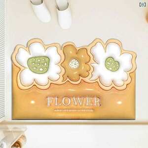 バスマット 3D立体 吸水 速乾 滑り止め 花柄 珪藻土入り 天然ゴム製 足拭きマット 玄関マット フロアマット モダン シンプル デザイン 洗える 浴室 脱衣所 お風呂場 ピンク オレンジ ブルー