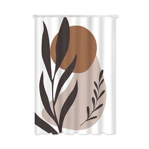 のれん 穴あけ不要 スライドレール 目隠し 防塵 クローゼット キャビネット 下駄箱 ウォークインクローゼット 収納 間仕切り 北欧風 花柄 ポリエステル製 リビング 玄関(x2)