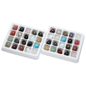 置物 天然石 卵型 小さめ 20個セット 滑らか カラフル アソートストーン インテリア おしゃれ かわいい ヒーリング パワーストーン 飾り