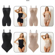 補正下着 レディース ボディスーツ シームレス セクシー ヒップアップ お腹引き締め ストラップレス 取り…
