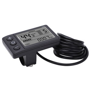 J-ouuoS866 Electric Bicycle Display LCD Meter 24V 36V 48V Electric Scooter Control Panel with SM Plug