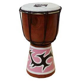 TOCA/トカ SDMINI ミニジャンベ 4インチ 木製 本革 Mini Djembe 4" 手掘りのジャンベ アフリカン 民族楽器【P2】