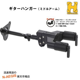 ギターハンガー ネックロック付き ミドルアーム ハーキュレス 壁面ネジ止めタイプ HERCULES GSP31WB PLUS【P2】