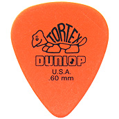 【ギターピックといえばこのダンロップ・ブランドです♪♪】 JIM DUNLOP(ジムダンロップ)「Tortex Standard .60(ORG)×36枚セット」トーテックス/スタンダード(ティアドロップ)/ギターピック/418R60