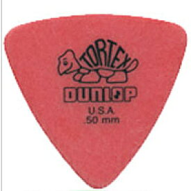 JIM DUNLOP(ジムダンロップ)「Tortex Triangle.50(RED)×1枚」トーテックス/トライアンアグル(オニギリ型)/ギターピック/431R50