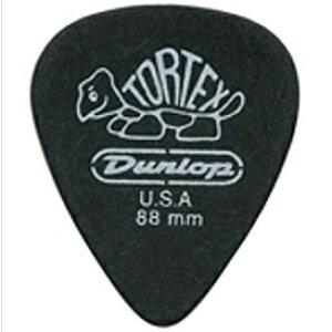 JIM DUNLOP(W_bv)uTortex Pitch Black .88mm×24Zbgvg[ebNX/sb`ubN/M^[sbN/488R88