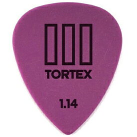 JIM DUNLOP(ジムダンロップ)「Tortex T III 1.14mm(PUR)×1枚セット」トーテックス/T3/ティースリー/ギターピック/462R114