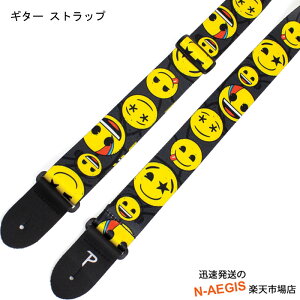 y[Y M^[Xgbv EMOJI ItBVXgbv bNWFh Perri's emoji Guitar Strap LPCPE-8254 G