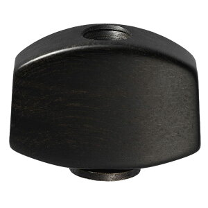 ギターパーツ Schaller スモールペグボタン Small Ebony Button M6 (1set)