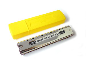 TOMBO/トンボ No.S-50 トンボ・クロマチック・シングル 教育用ハーモニカ【P2】