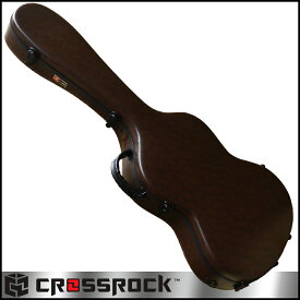 エレキギターケース CROSSROCK CRF1000E BRL Electric Limited Brown Leather☆クロスロック ブラウン