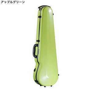 イーストマン バイオリンケース スタンダード Eastman CAVL-16/AGRN アップルグリーン グラスファイバー ヴァイオリンケース (黄緑色系)【P2】