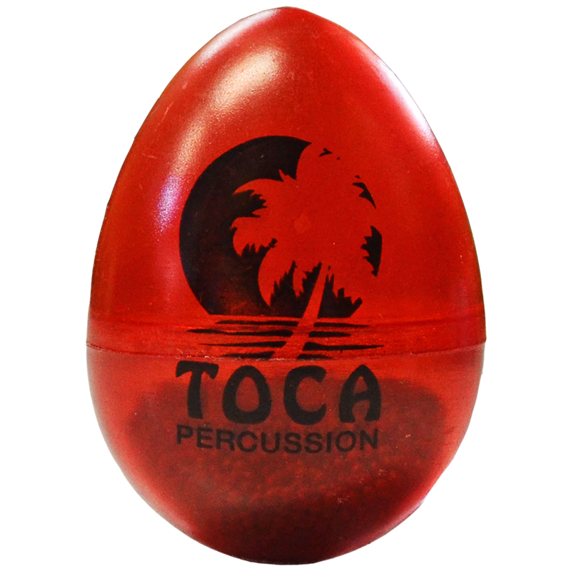 【買うほどお得なクーポン配布中！】TOCA/トカ T-2104 Egg Shaker Gel RD☆T2104 Gel Assorted RD エッグシェイカー レッド 1個 Percussion パーカッション