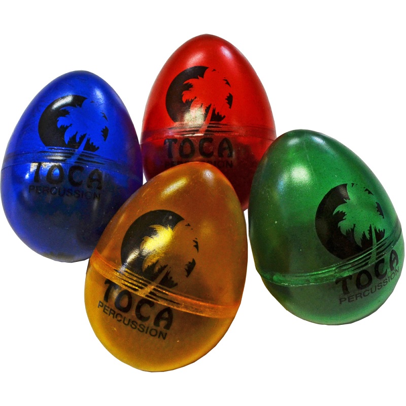 【買うほどお得なクーポン配布中！】toca/トカ t-2104 egg shaker gel bl☆t2104 gel assorted bl エッグシェイカー ブルー 1個 percussion パーカッション