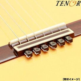 テナー TENOR クラシックギター用ストリングタイ TST-G BK ブラック 6個セット String Tie for classic guitar