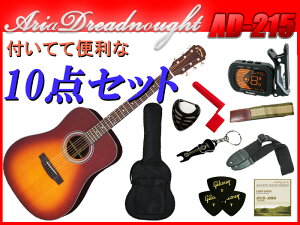 y}\ԃ|Cg5{zy10_ZbgzAria Dreadnought AD-215/TS ^oRTo[Xg gbvF\bhXv[X Dreadnoughtihbhm[gjTCY AAhbhm[g Ah