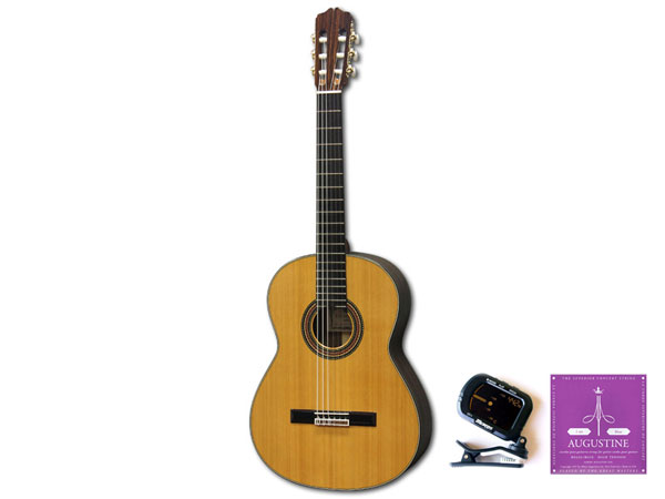as お得な3点セット KODAIRA 小平ギター AST-65 信頼 ランキングTOP5 シダー単板 クラシックギター