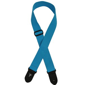 Perri's y[Y M^[Xgbv Rbgn CWS20-1675 2inch LIGHT BLUE COTTON W LEATHER ENDS