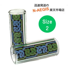 スライドバー ギタースライド ガラス製 ホールクリスタル HALL CRYSTAL Guitar Slide (Reg) Size 2 - Dundee Celtic クリスタルスライドバー 【P2】