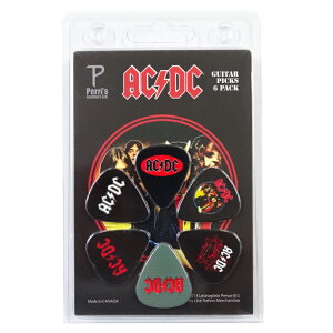�M�^�[ �s�b�N �M�^�[�p�s�b�N Perris LP-ACDC1 6PICKS ACDC �n���̃n�C�E�F�C HIGHWAY TO HELL �y���[�Y 6�s�b�N�X 202512ss