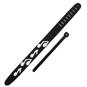 �M�^�[�X�g���b�v �M�^�[�p�X�g���b�v ������ ��Perris P25MN-217 2.5inch LEATHER STRAP BLK WHT/NOTES/�y���[�Y 2.5�C���` ���U�[�X�g���b�v �u���b�N �z���C�g �m�[�c 202512ss